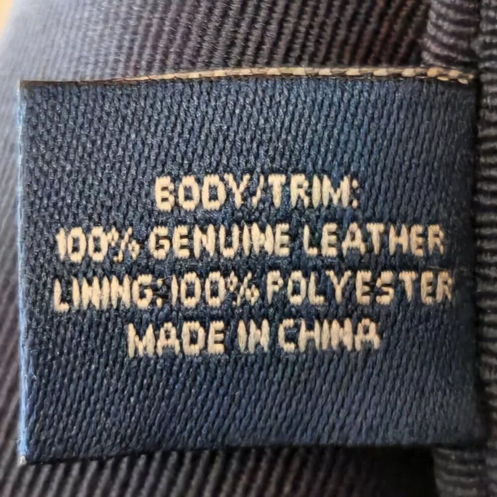 Genuine Leather Snake Python Print Embossed Tote … - image 8